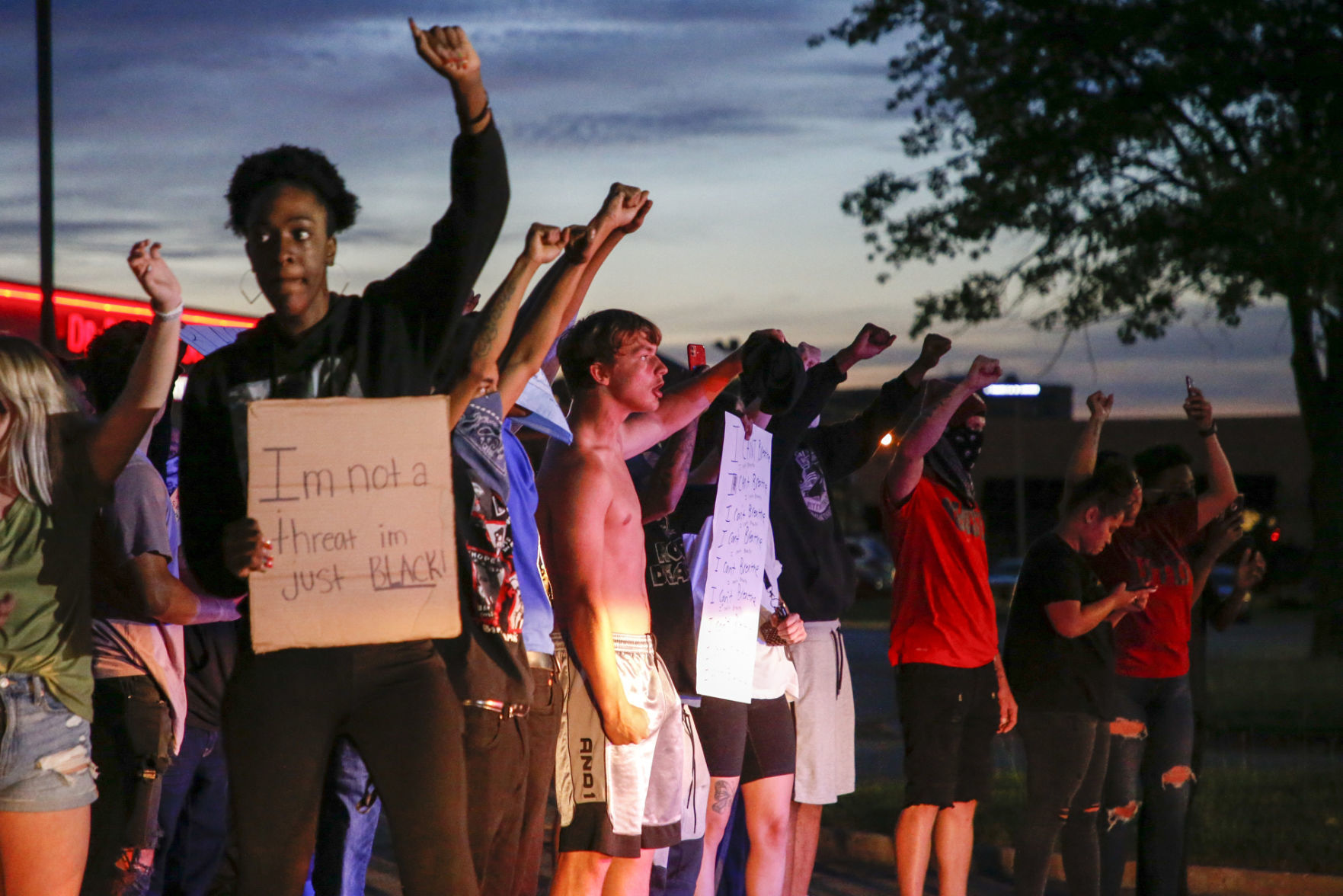 Woodland Hills Protest